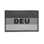 Deutsche-Flagge-patch-grau-pvc-polizei-gsg9-bundeswehr-Militar Deutsche Flagge patch grau pvc polizei gsg9 bundeswehr Militar