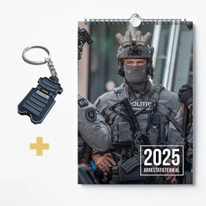 arrestatieteam nl kalender 2025 dsi politie marsof scheurkalender a4 arrestatieteamnieuws