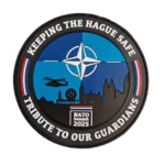 navo top den haag 2025 patch embleem
