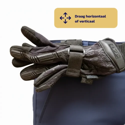 handschoenen houder voor politie koppel riem