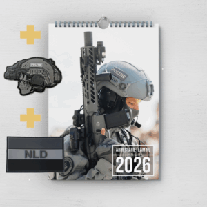 De Arrestatieteam NL kalender 2026 met unieke DSI actiebeelden